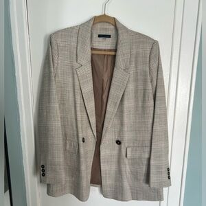 Tommy Hilfiger BROWN Plaid Blazer (Size 14)